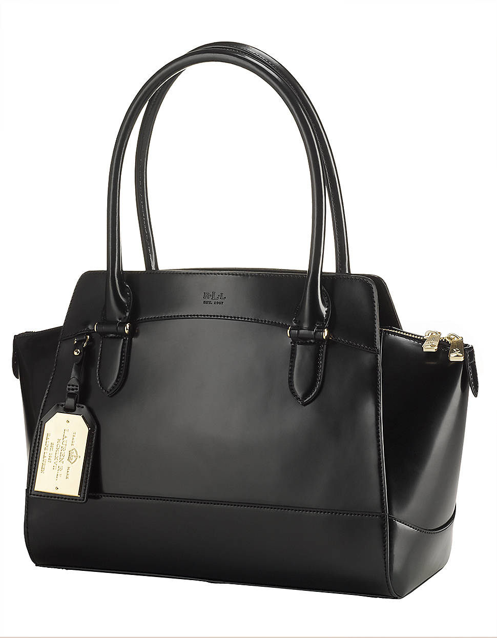 ralph lauren navy tote bag