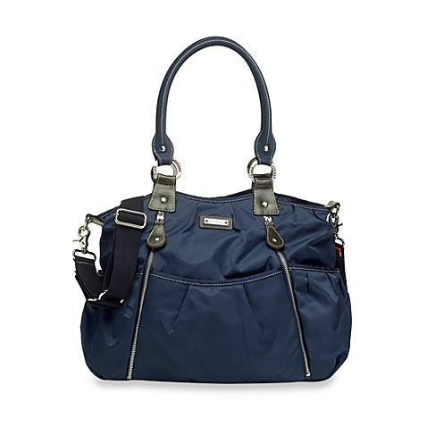 navy over the shoulder bag