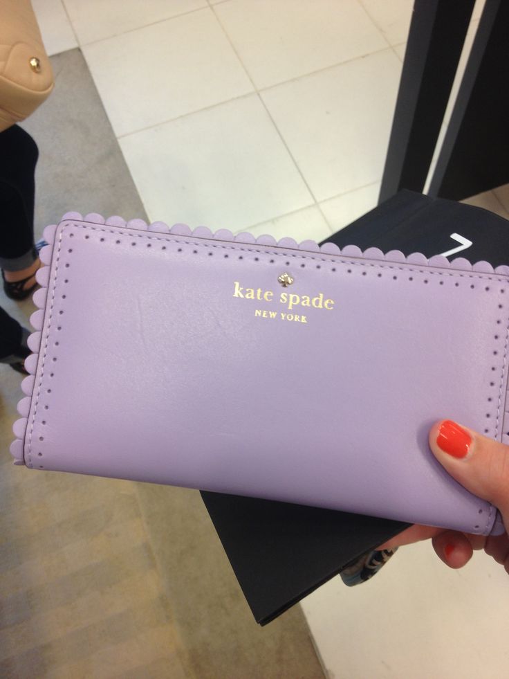 Kate Spade Lavender Wallet. Kate Spade New York Womens