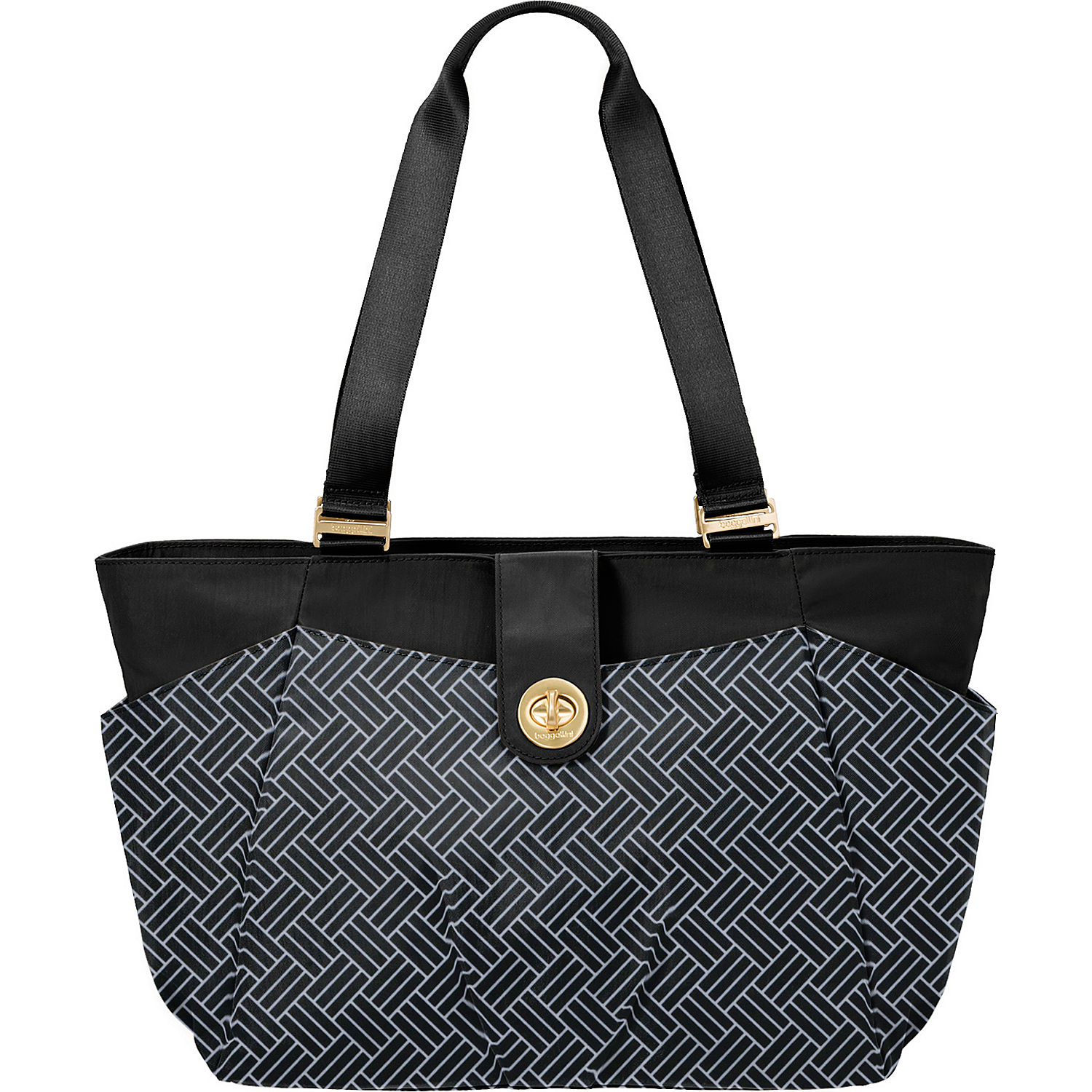 Baggallini Laptop Tote. Baggallini Avenue Travel Tote, Charcoal, One Size.