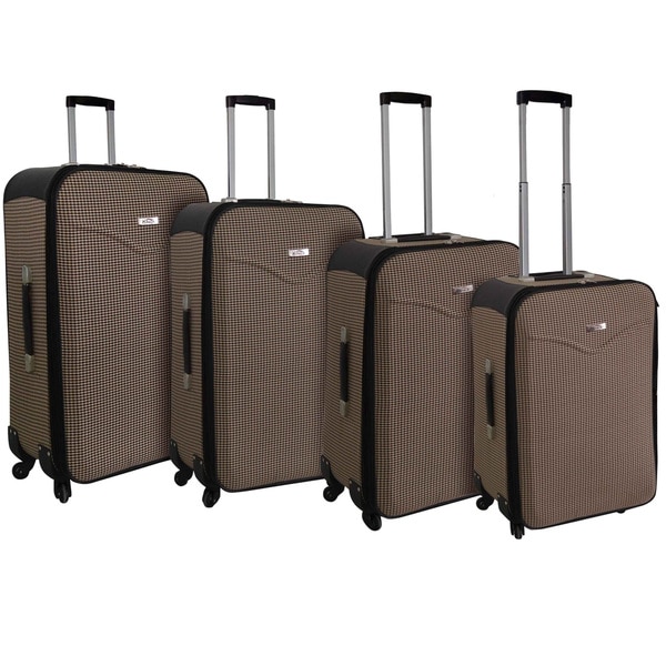 E Luggage. SwissGear 4010 Softside Luggage with Spinner Wheels, Black ...