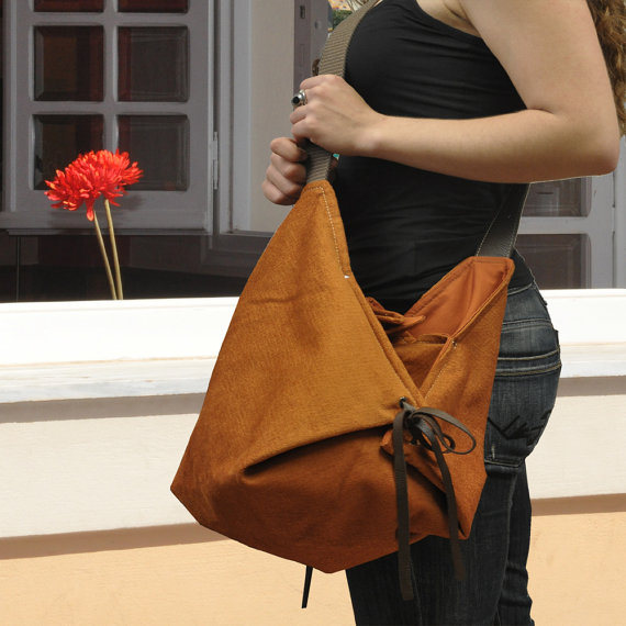 Cloth Hobo Crossbody Bags. Women's large capacity Hippie Crossbody Bag ...