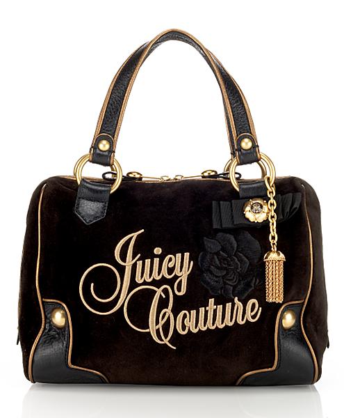 Juicy Couture bags. Juicy Couture Change of Heart-Mini Tote, Gp Liquorice.