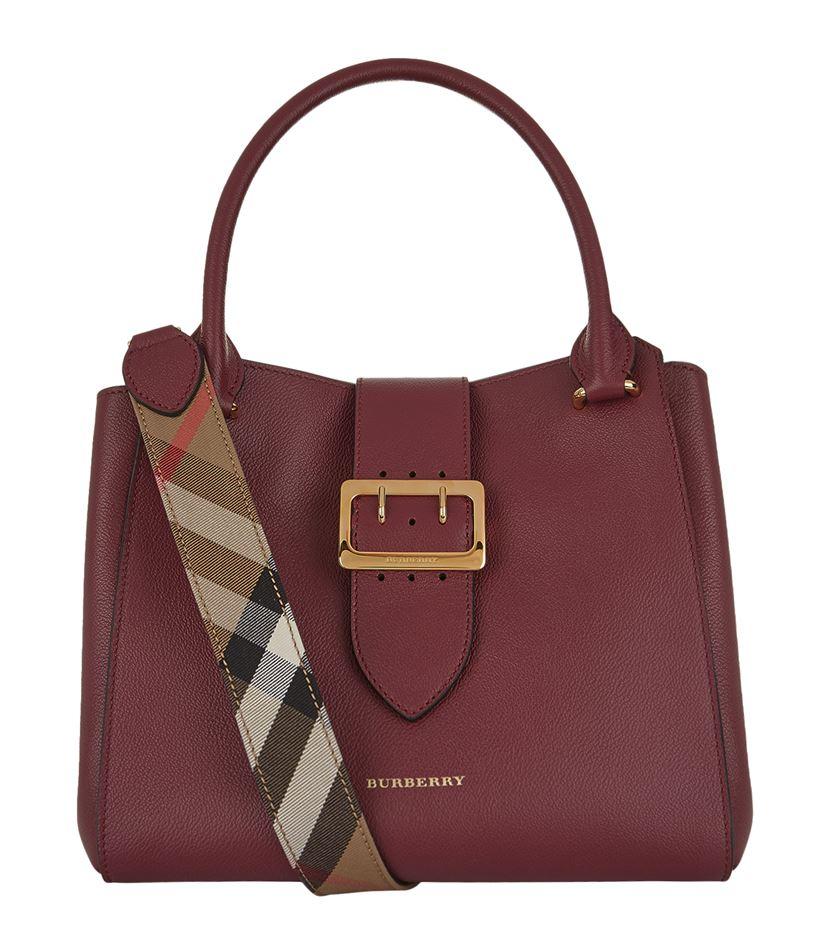 Burberry bags. Burberry, Pre-Loved Brown Leather House Check Crossbody ...