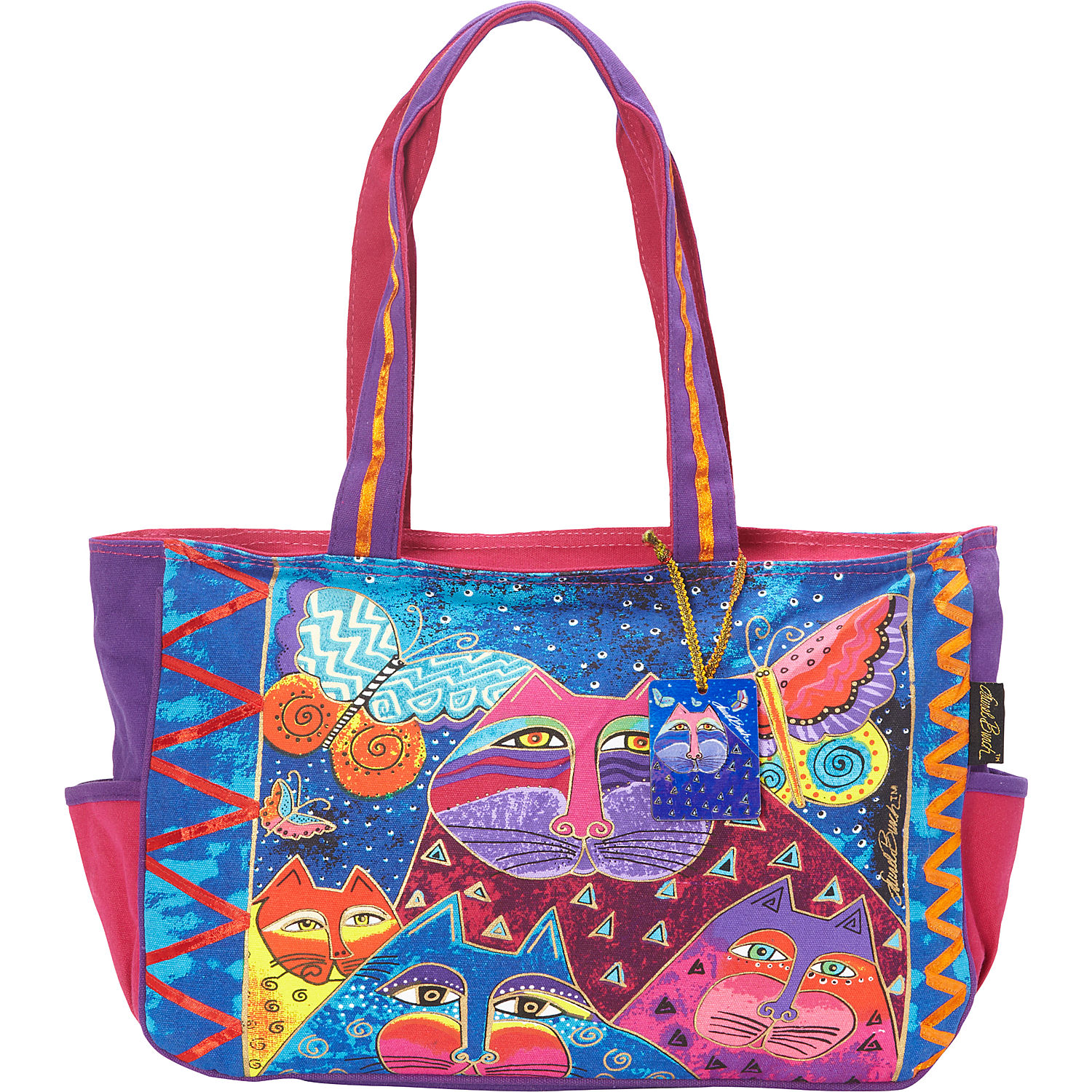 Laurel Burch bags. Laurel Burch Shoulder Zipper Top, 19 by 5 by 15-Inch ...