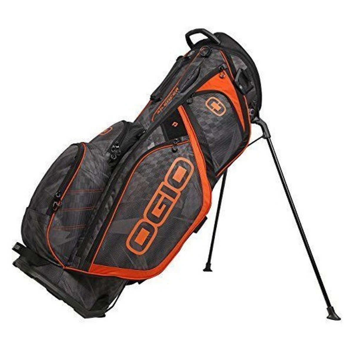 Ogio Silencer Golf Bag. OGIO Golf Silencer Cart Bag (Black Sport).