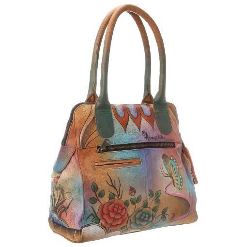 Used Anuschka Handbags. Anuschka Hand Painted Sling Over Travel ...