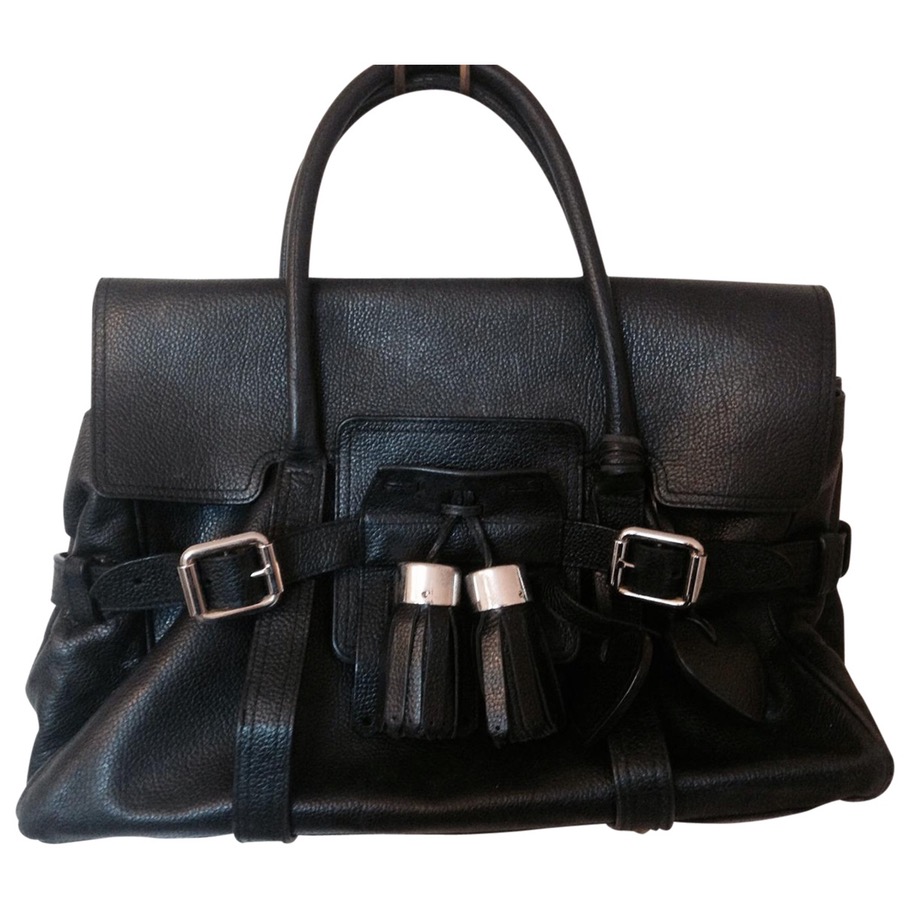 Luella Handbags. Zip-Around Classic Dome Satchel (Grey).