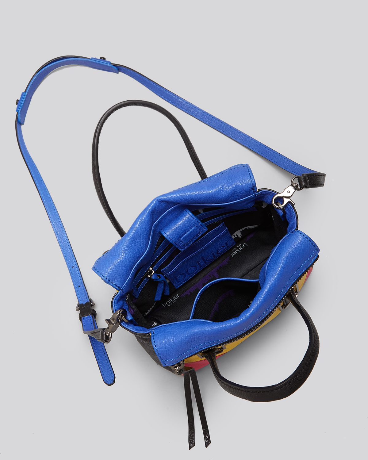 Botkier Trigger Saddle Bag. Tough-1 Soft LTH T1 Saddle Bag Brown.