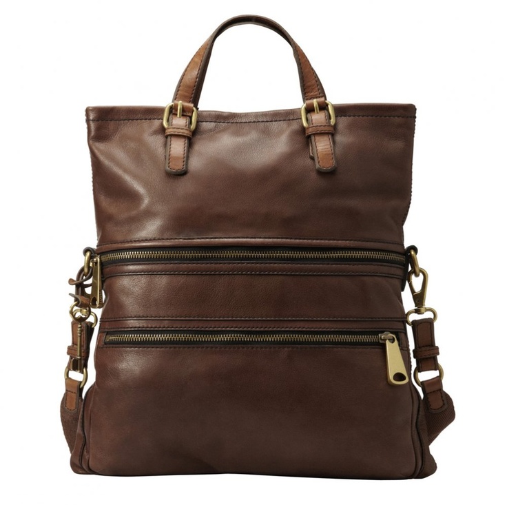 fossil foldover bag