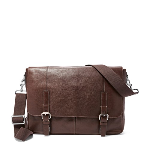 Laptop Bag Fossil. Fossil Men's Haskell Leather Double Zip Briefcase ...